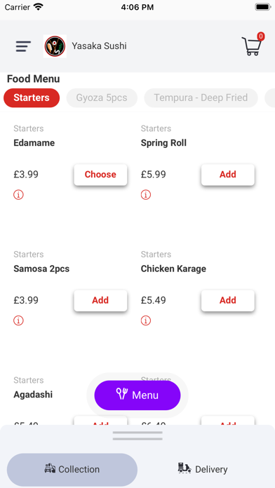 Yasaka Sushi Screenshot 3 - AppWisp.com Yasaka Sushi Screenshot 3 - AppWisp.com