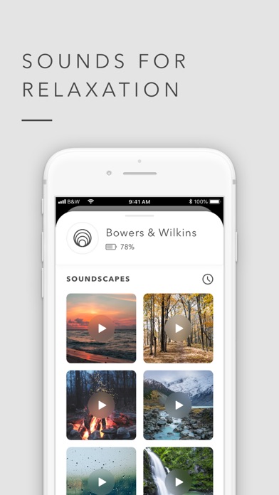 Bowers & Wilkins Headphones Screenshot