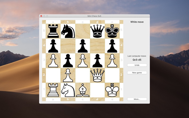 mini chess 5x5 iphone screenshot 4