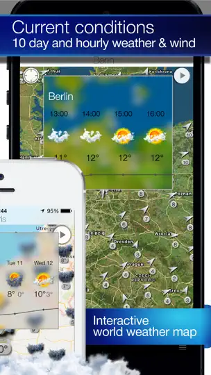 Screenshot von Wetter Und Wind Prognose auf dem iPhone 2