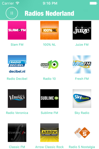 Radios Nederland (Dutch Radio) screenshot 2