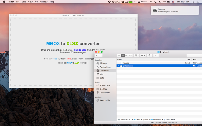 MBOX To XLSX Converter thumbnail 3
