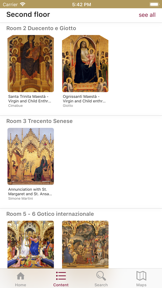 Uffizi Gallery screenshot