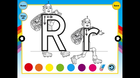 Letterland Rainbow Writingのおすすめ画像1