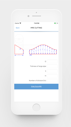 Pipe Cutting Calculator screenshot 4