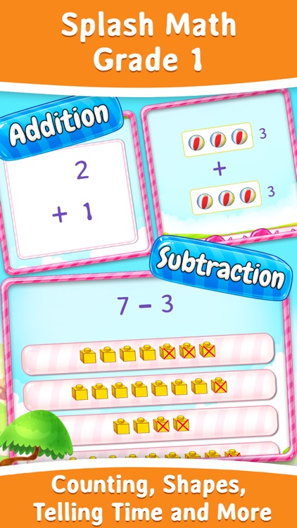 1st Grade Math Learning Games