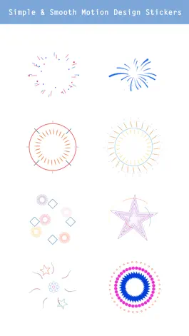 Game screenshot Animated Fireworks - Stickers hack