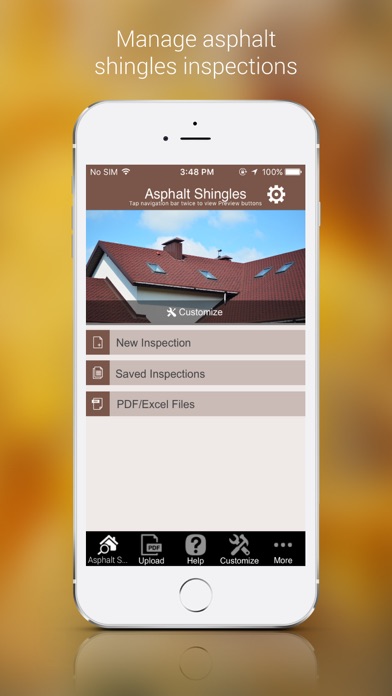 Asphalt Shingles Inspection Ap Screenshot