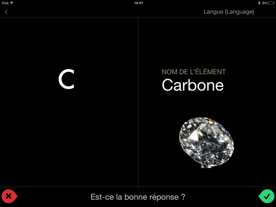 Screenshot #5 pour Les Atomes: Fiches Mémoire
