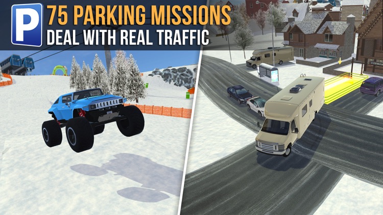 Ski Resort Parking Sim screenshot-3