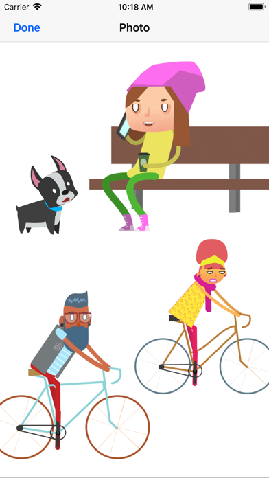 Screenshot #3 pour Millennials & Hipster animated