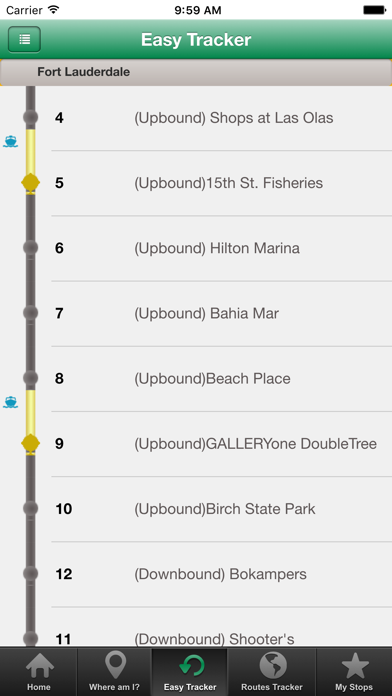 Screenshot #2 pour Water Taxi Tracker