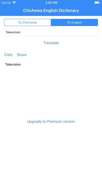 english to chichewa translation
