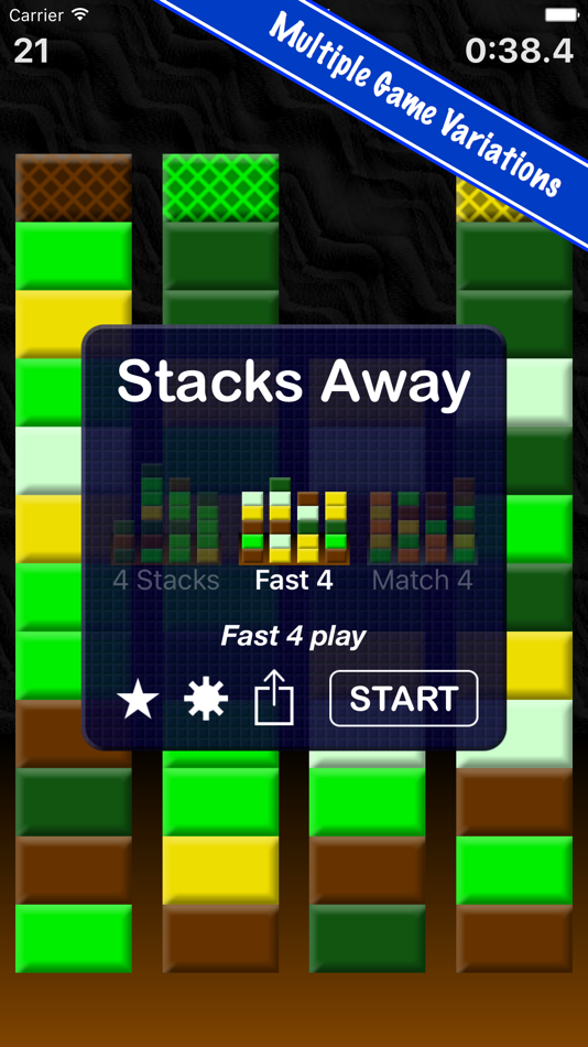 #2. Stacks Away (iOS) 由: Kevin Brain