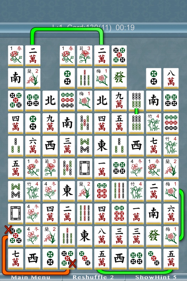 Mahjong Pair II screenshot 2