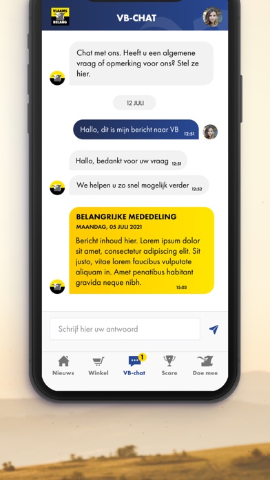 Vlaams Belang Screenshot