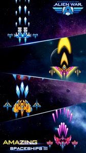 Alien War Spaceship Shooter screenshot #3 for iPhone