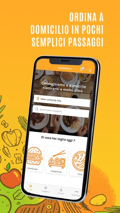 Justdelivery Screenshot