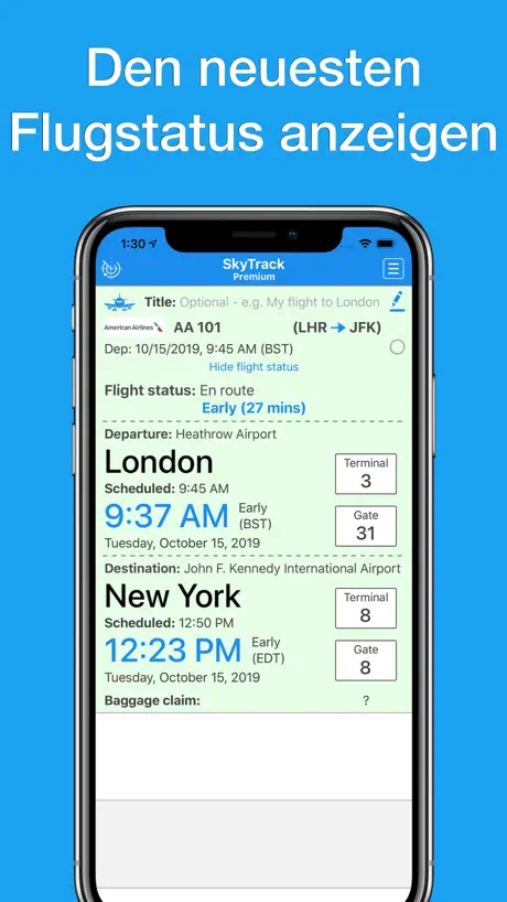 SkyTrack | Flugradar Fly Radar