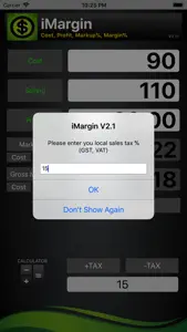 iMargin screenshot #6 for iPhone