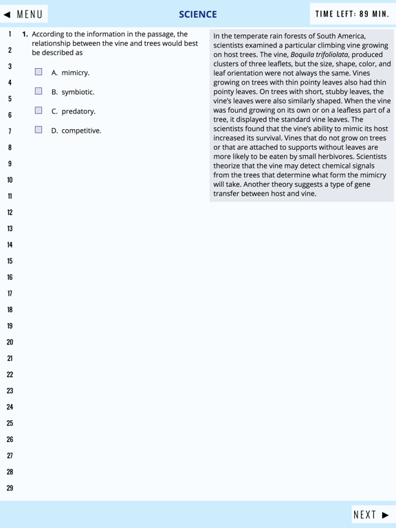 MHE Preparation for GED® Test iPad screenshot