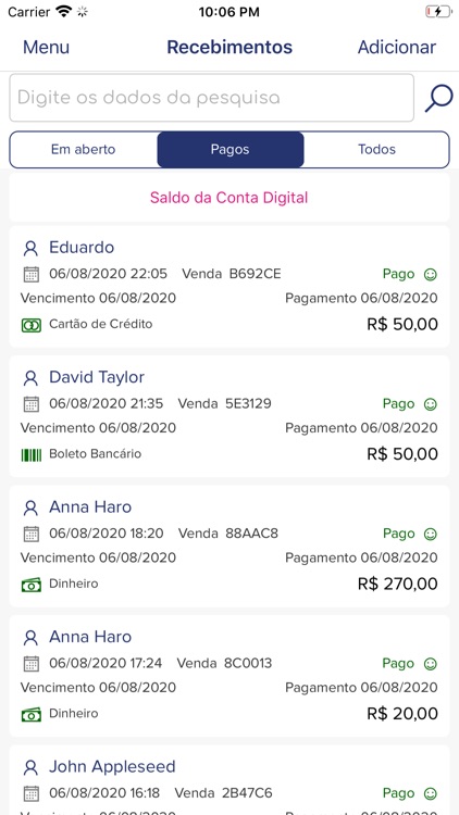 Gestão de Pedidos screenshot-3