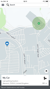 Land Rover Route Planner screenshot