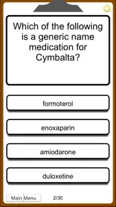 RX Quiz of Pharmacy screenshot #2 for iPhone