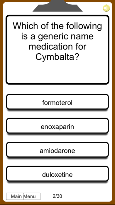 Screenshot #2 pour RX Quiz of Pharmacy