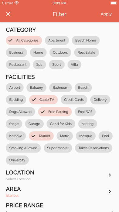 Luxury Find Home Screenshot