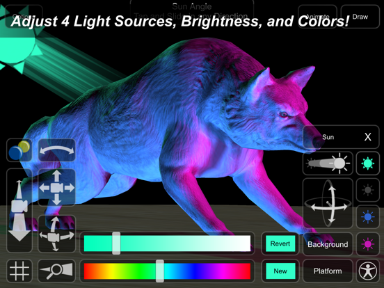 Wolf Mannequin iPad screenshot 8 - Education app