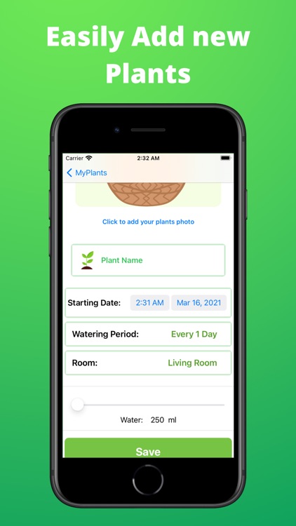 House Plant Watering Reminder
