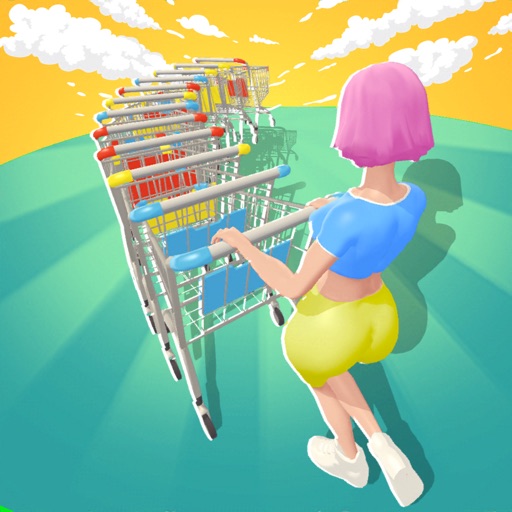 Grocery Cart Run icon