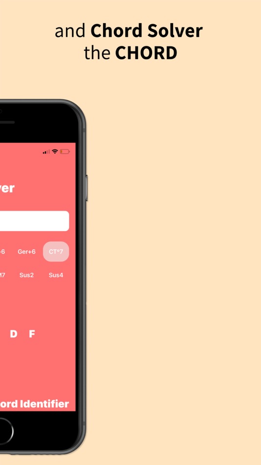 #3. Chord Solver (iOS) 由: Dylan Shade