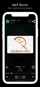 Quran by Qari Asad Attari screenshot #2 for iPhone