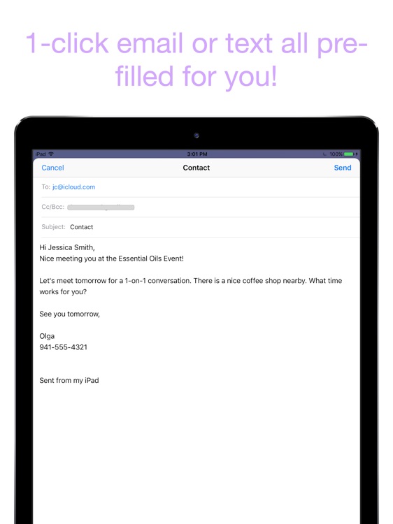 TAP Essential Oils SignUp