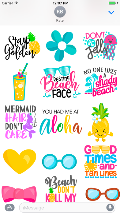 Beach Summer Pineapple Travel Screenshot