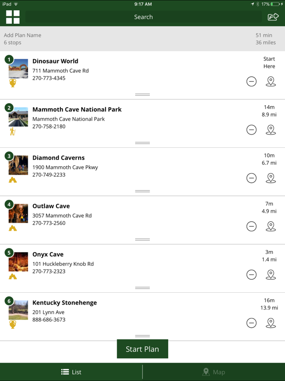 VisitCaveCityKY! iPad screenshot 4 - Travel app