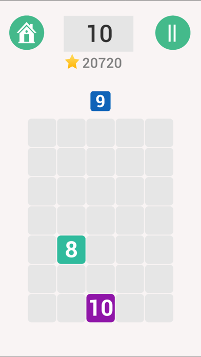 Drop 10: Math Game Screenshot