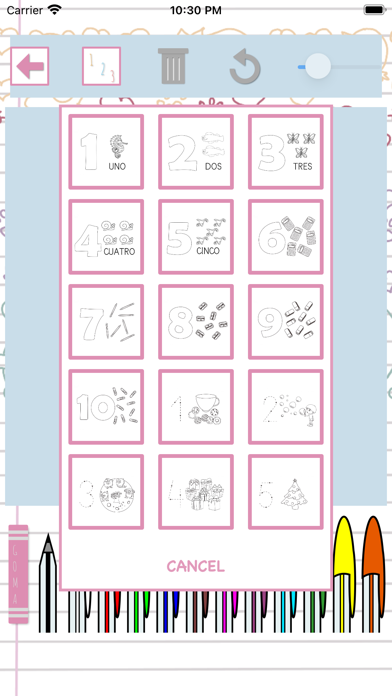 Screenshot #1 pour Apprendre des lettres et des c