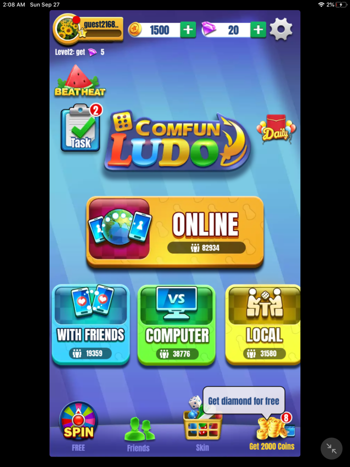 Ludo Comfun-Online Friend Game