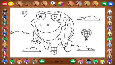 Coloring Book: Airplanes Screenshot
