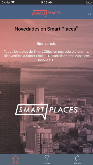 Smart Places app Screenshot