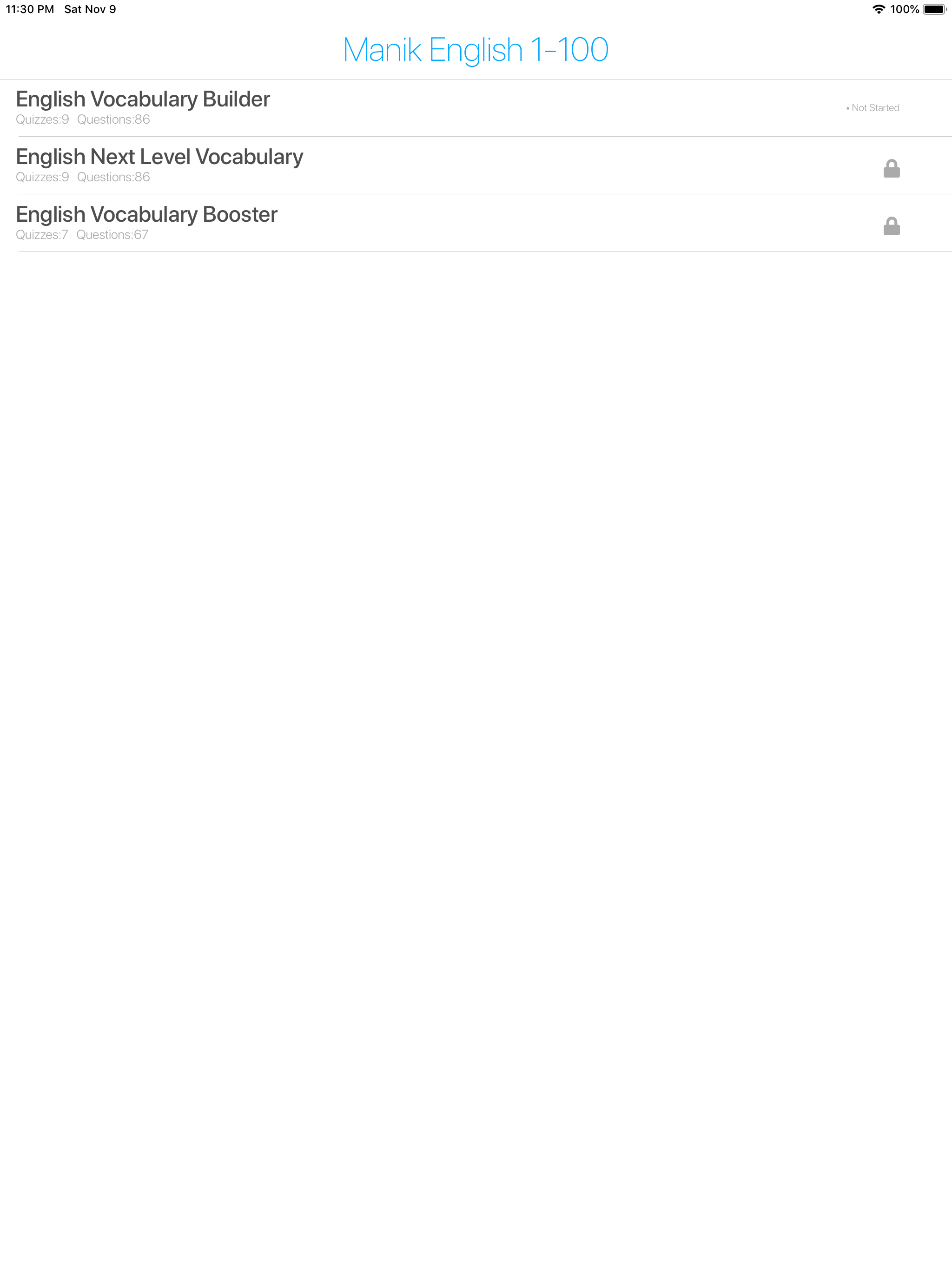 vocab booster