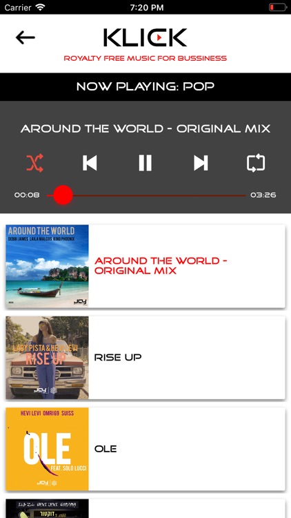 KLICK MUSIC screenshot-3