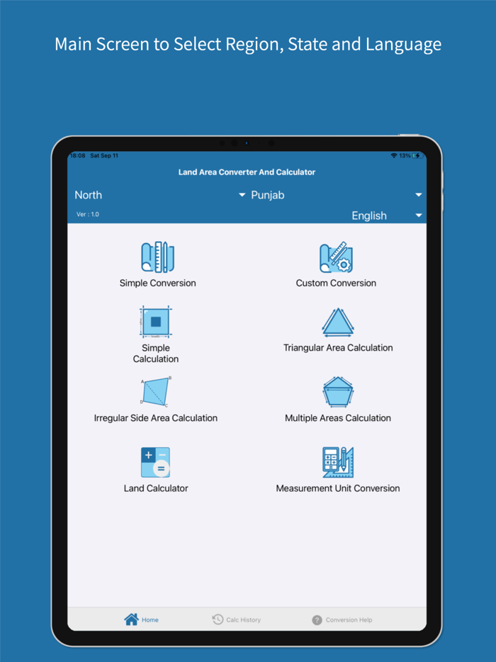 Land Calculator and Convertor