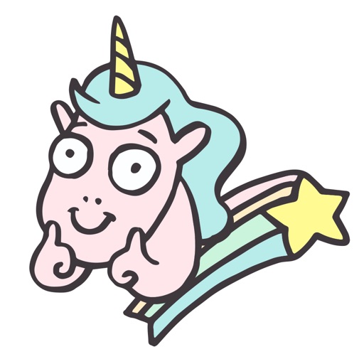 Silly Unicorn Speech Bubbles