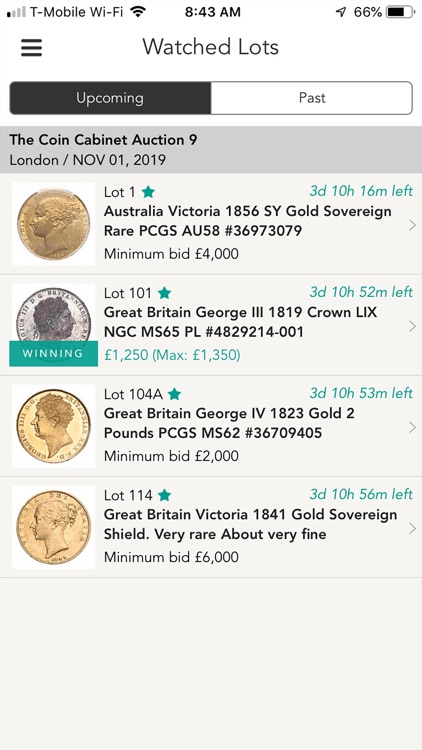 The Coin Cabinet Auctions screenshot-5