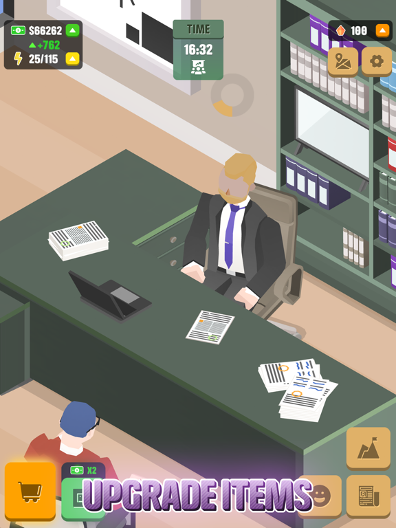 Screenshot #4 pour Idle Law Firm : jeu de gestion