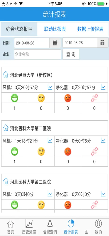 正虹油烟监控APP